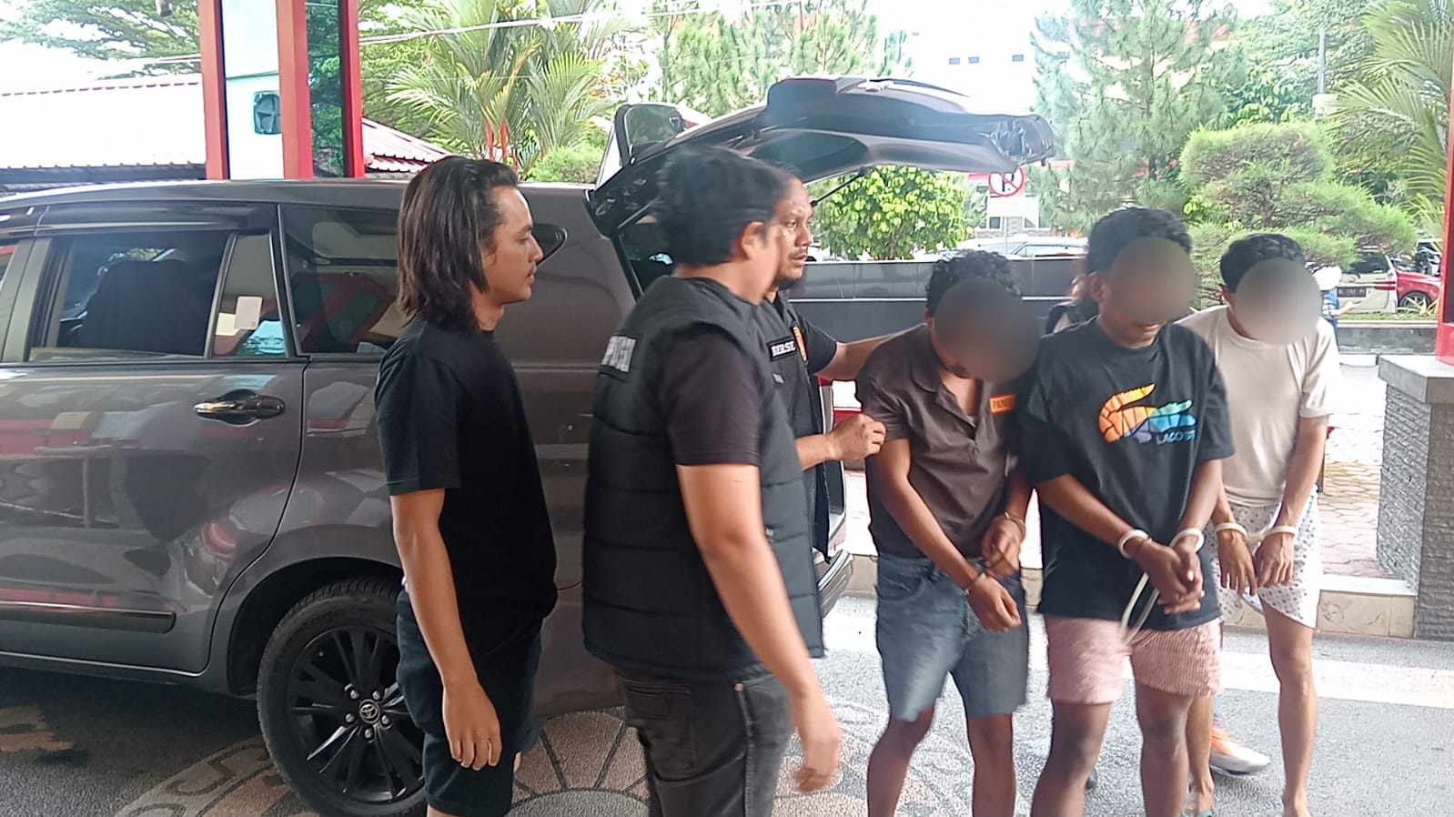 Polda Sumut Tangkap Tiga Begal Yang Bacok Korbannya