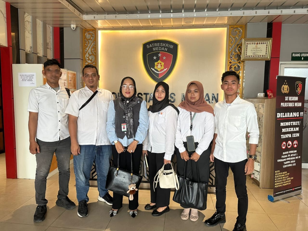 Kasus Penganiayaan Jalan Di Tempat, Korban Datangi Polrestabes Medan