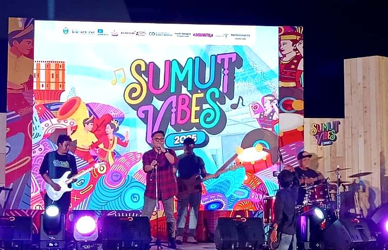 Tampilkan Band Lokal, “Sumut Vibes” Pekan Ketiga Semakin Menarik