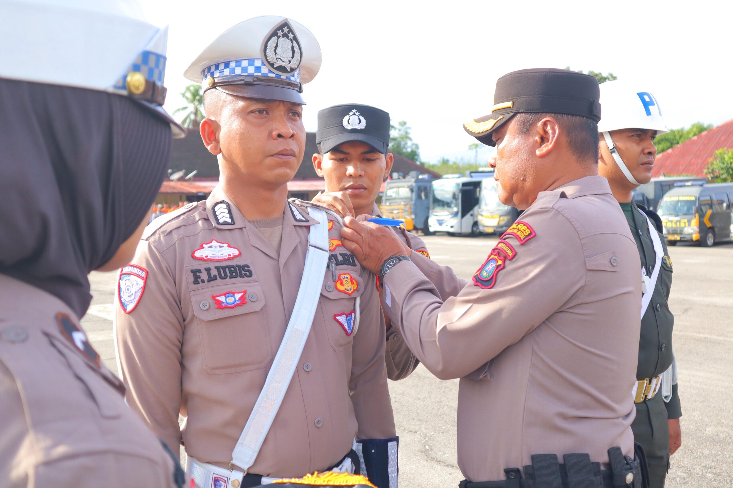 Operasi Zebra 2025 Dimulai, Wakapolres Madina Pimpin Apel Pasukan