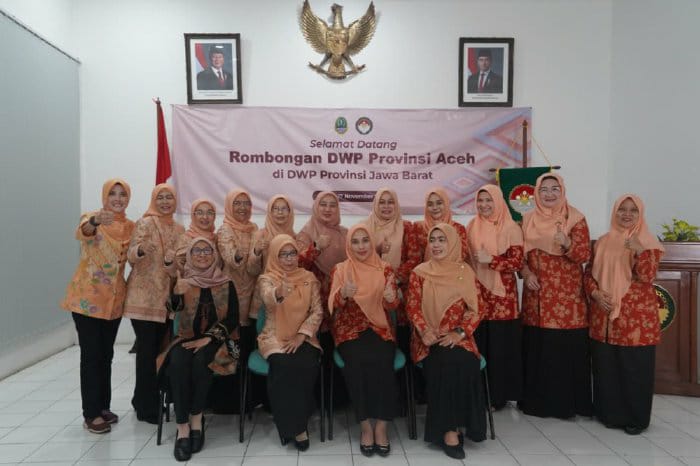 DWP Aceh Dan Jawa Barat Sepakat Perkuat Kolaborasi Pemberdayaan Perempuan Dan UMKM