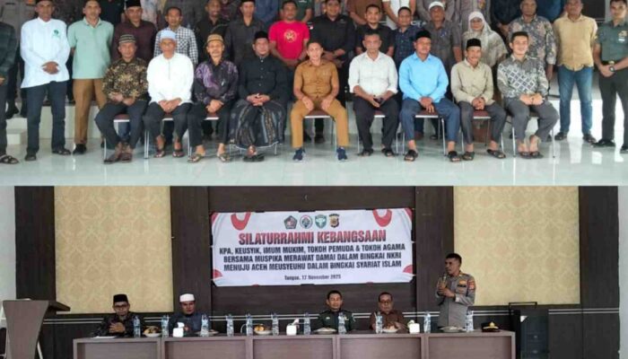Silaturrahmi KPA Bersama Muspika “Mengawal Pembangunan, Merawat Damai Dalam Bingkai NKRI”