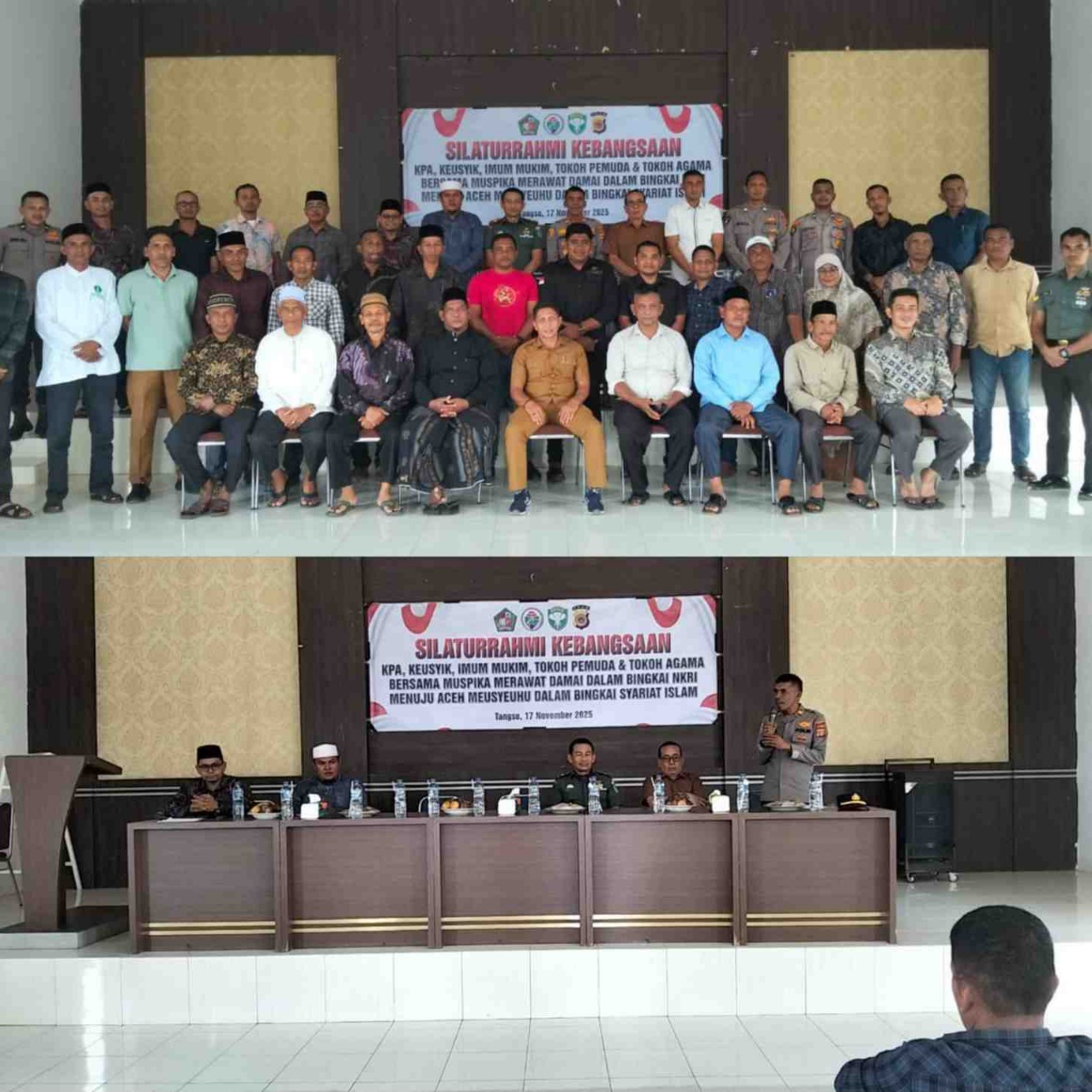 Silaturrahmi KPA Bersama Muspika “Mengawal Pembangunan, Merawat Damai Dalam Bingkai NKRI”