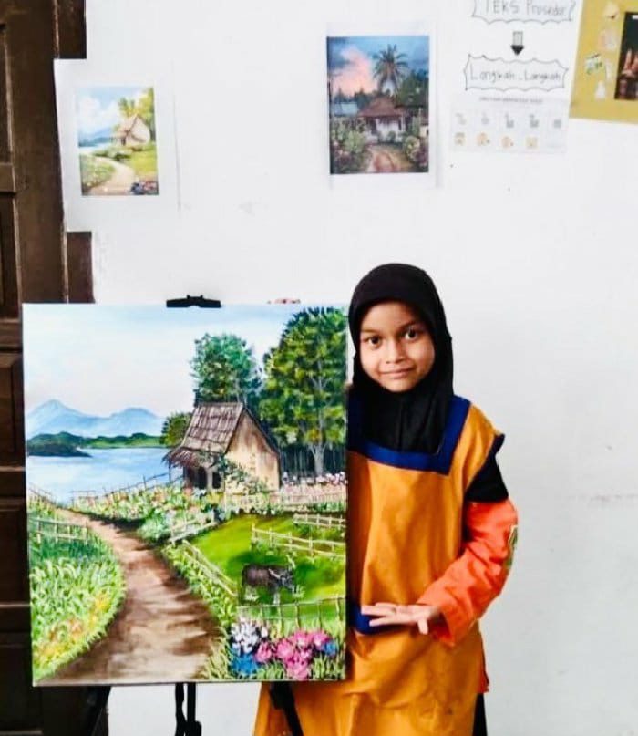 Siswa SLB YAPDI Banda Aceh Raih Juara Berbakat I Lomba Lukis Hari Disabilitas Internasional 2025