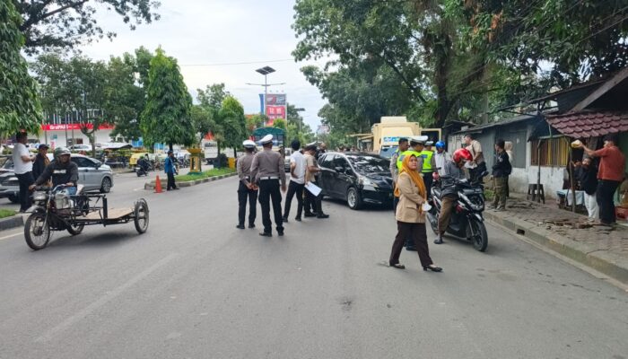 Satlantas Polres Binjai-Dispenda-BPKAD Gelar Razia Edukasi Untuk Tingkatkan Kesadaran Pajak