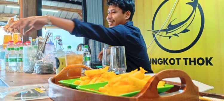 Senja Di Marlin Cafe, Jadi Daya Tarik Baru Wisata Pesisir Sigli