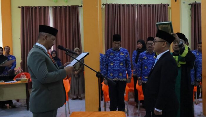 Prio Sumbodo Dilantik Sebagai PAW Anggota KIP Aceh Tamiang