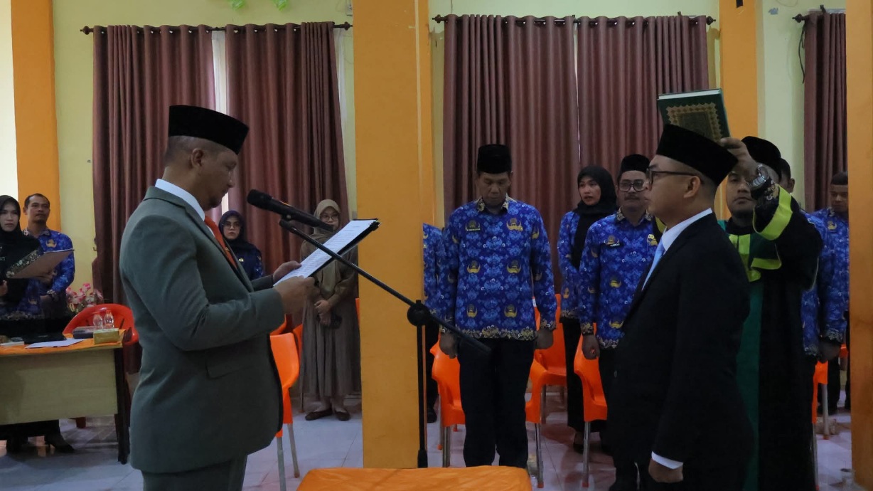 Prio Sumbodo Dilantik Sebagai PAW Anggota KIP Aceh Tamiang