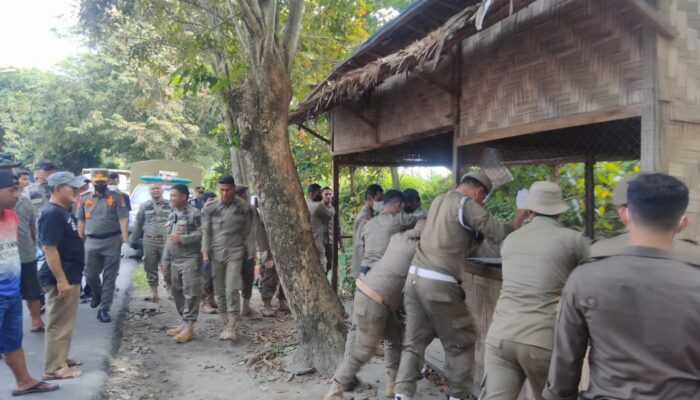 PKL Ditertibkan Demi Proyek Pelebaran Jalan