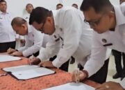 Kalapas Kelas IIA Binjai Teken Perjanjian Kinerja Tahun 2025