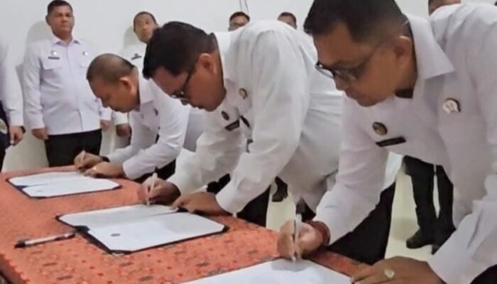 Kalapas Kelas IIA Binjai Teken Perjanjian Kinerja Tahun 2025