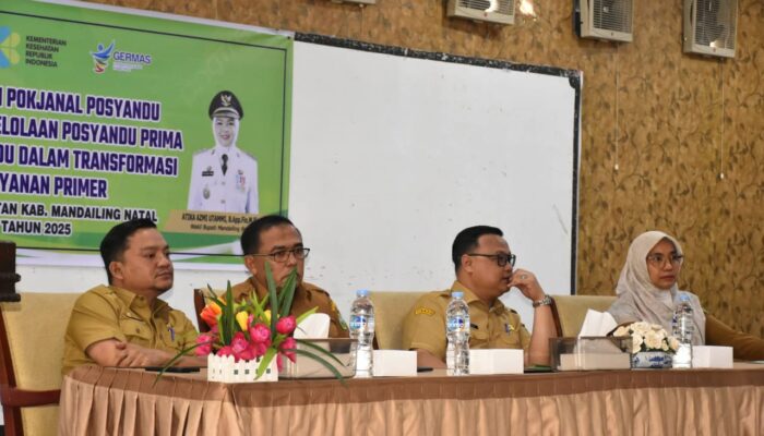 Pemkab Madina Gelar Advokasi Pokjanal Pengelolaan Posyandu