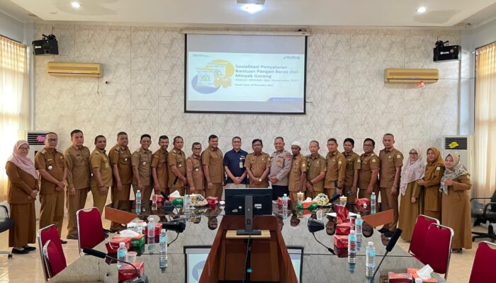 Kadis Pangan Dan Camat Se-Aceh Besar Ikuti Sosialisasi PBP Beras Dan Migor, Alokasi Oktober–November 2025