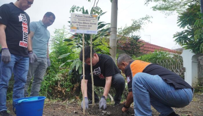 Indako Dukung Honda Bikers Wujudkan Jejak Hijau