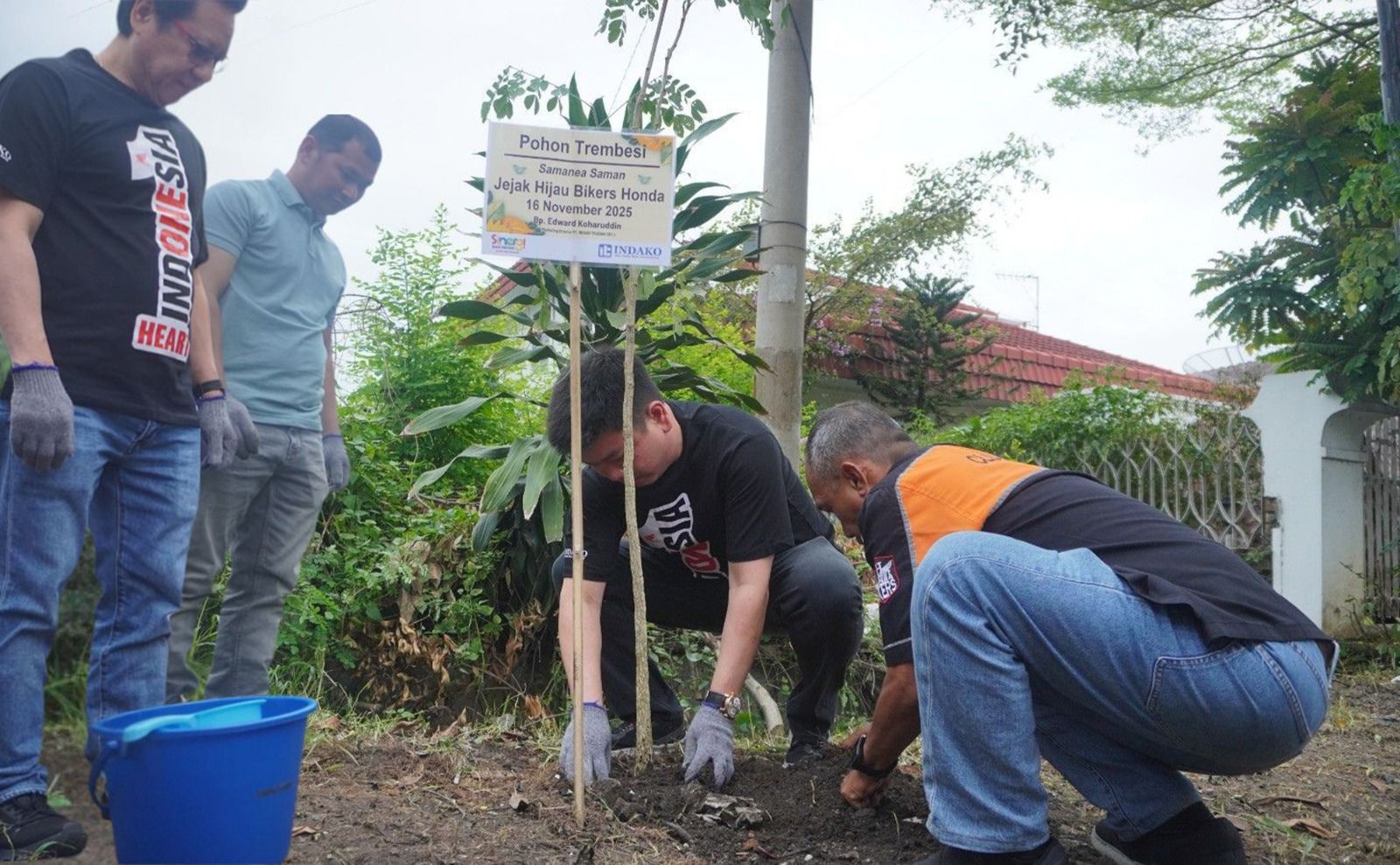 Indako Dukung Honda Bikers Wujudkan Jejak Hijau