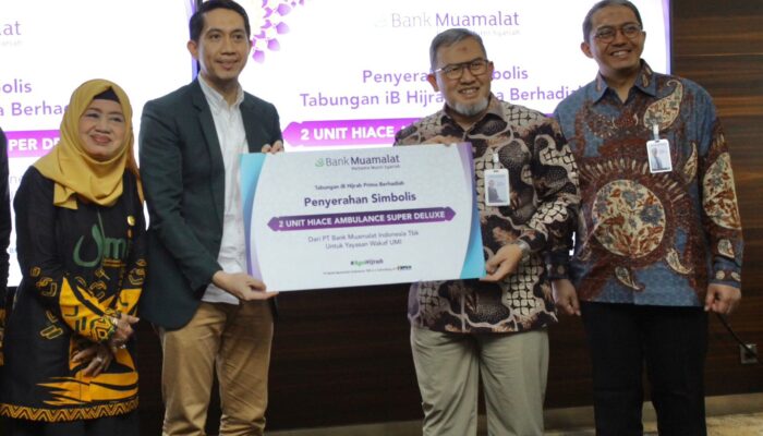 Bank Muamalat Perkuat Sinergi Dengan Yayasan Wakaf UMI