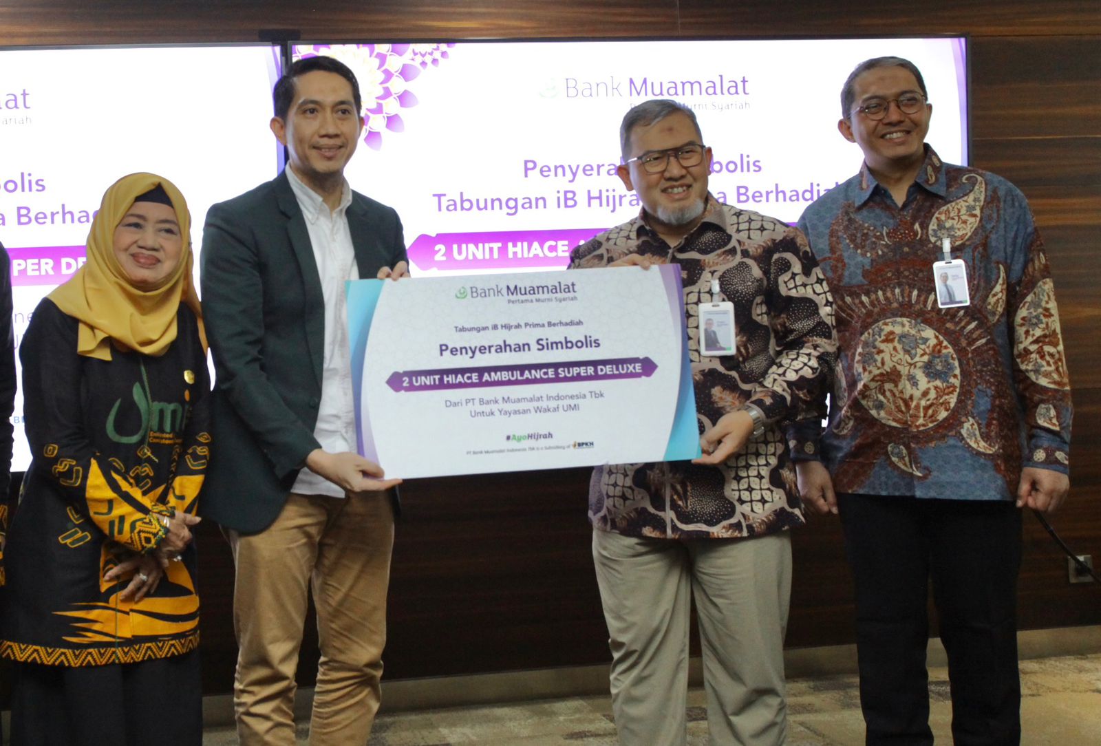 Bank Muamalat Perkuat Sinergi Dengan Yayasan Wakaf UMI