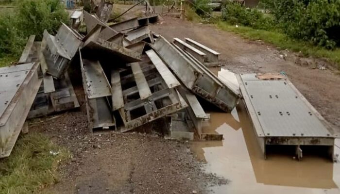 Pemkab Pidie Gercep Bangun Jembatan Bailey Di Krueng Blang Mane