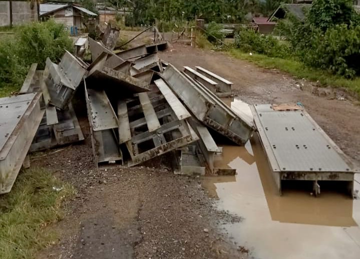 Pemkab Pidie Gercep Bangun Jembatan Bailey Di Krueng Blang Mane