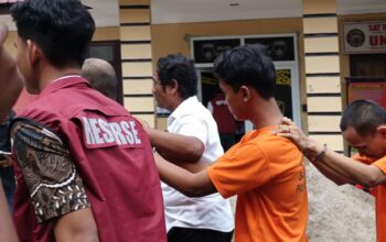 Sat Reskrim Polres Sergai Tangkap Tiga Pelaku Curat, Empat Lainnya Buron