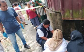 Diduga Baru Dilahirkan, Mayat Bayi Dibuang Di Belakang Rumah