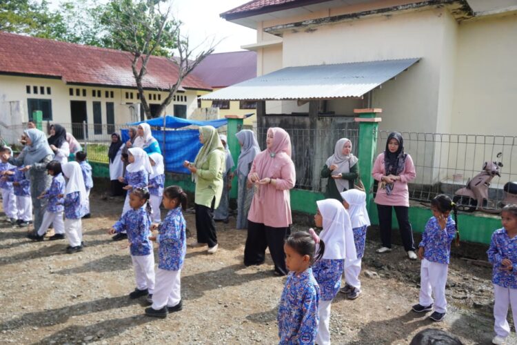 Bunda PAUD Aceh Besar Hidupkan Semangat Anak-anak Lewat Program Segarmadu