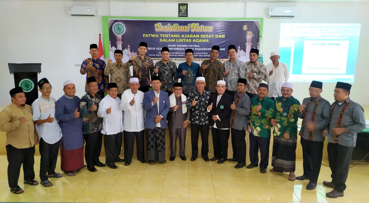 MUI Padangsidimpuan Ajak Umat Waspada Ajaran Sesat