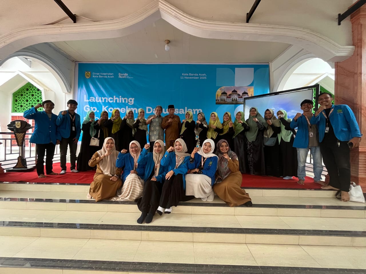 Mahasiswa KPM Tematik Psikologi UIN Ar-Raniry Launching Gampong Peduli ATM