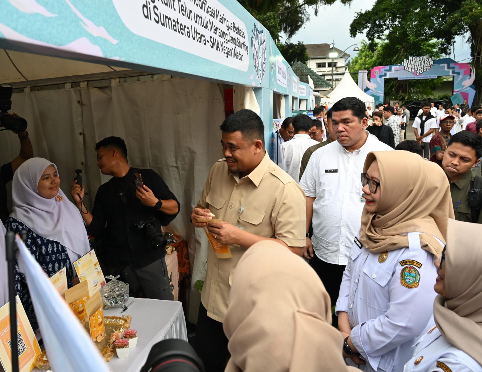 North Sumatera Innovation Day 2025, Bobby Dorong Inovasi Sektor Hilirisasi