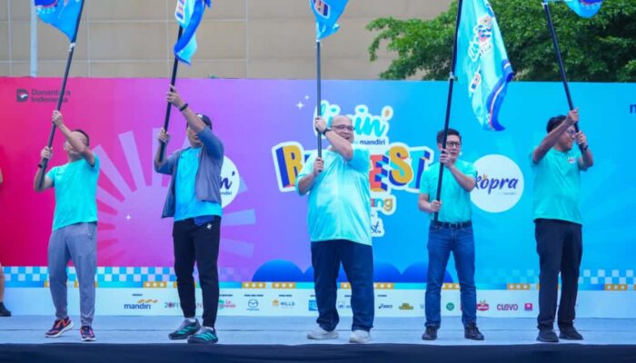 Livin’ Run Fest 2025 Palembang Sukses Digelar, Hadirkan Sinergi Lari, Musik, UMKM, dan Inovasi Digital Bank Mandiri