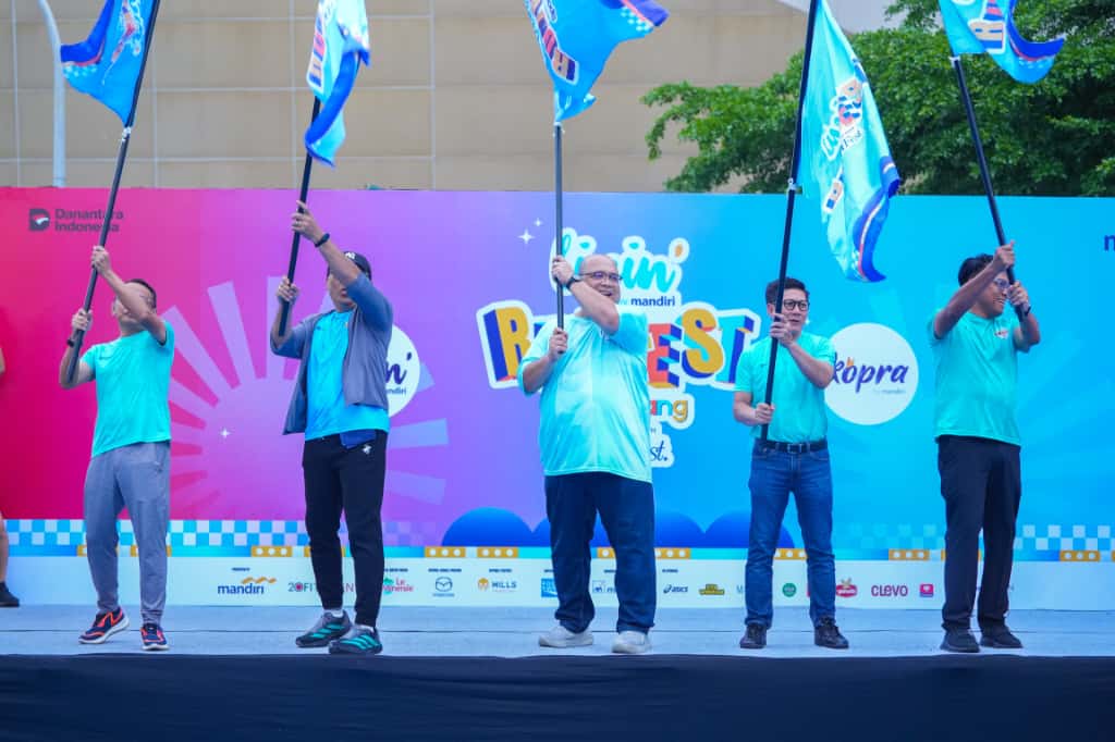 Livin’ Run Fest 2025 Palembang Sukses Digelar, Hadirkan Sinergi Lari, Musik, UMKM, dan Inovasi Digital Bank Mandiri