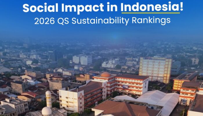 UMSU Masuk Pemeringkatan Dunia QS Sustainability 2026, Peringkat 12 Nasional Untuk Dampak Sosial