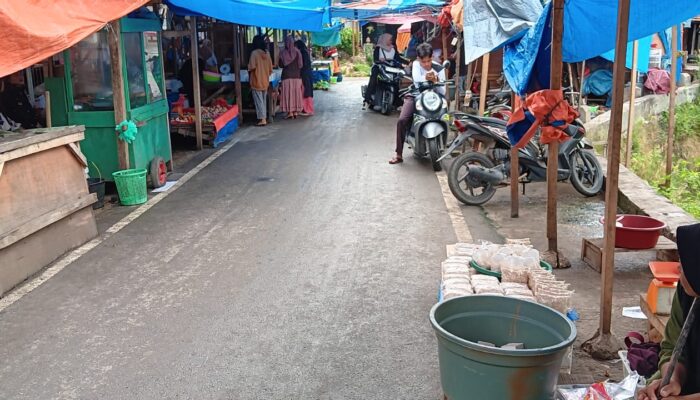 Pasar Eks Bioskop Tapanuli Panyabungan Sepi, Pedagang Sebut Bupati dan Wakil Bupati Madina Gagal