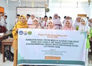 Dosen Aufa Royhan Dan UM Tapsel Edukasi Siswa SD Cerdas Pilih Jajanan Sehat