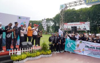 Semarakkan HKN Ke-61, Pemkab Langkat Gelar Acara Jalan Santai