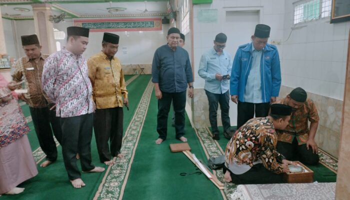 Kalibrasi Arah Kiblat Di Masjid Raya P.Brandan 