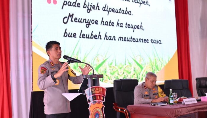 Kapolda Aceh: Peu Mulia Jamee Modal Sosial Keamanan Aceh