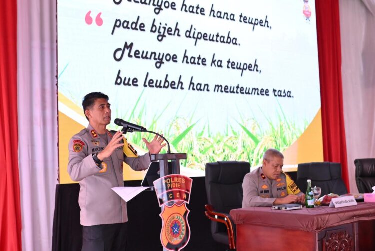 Kapolda Aceh: Peu Mulia Jamee Modal Sosial Keamanan Aceh