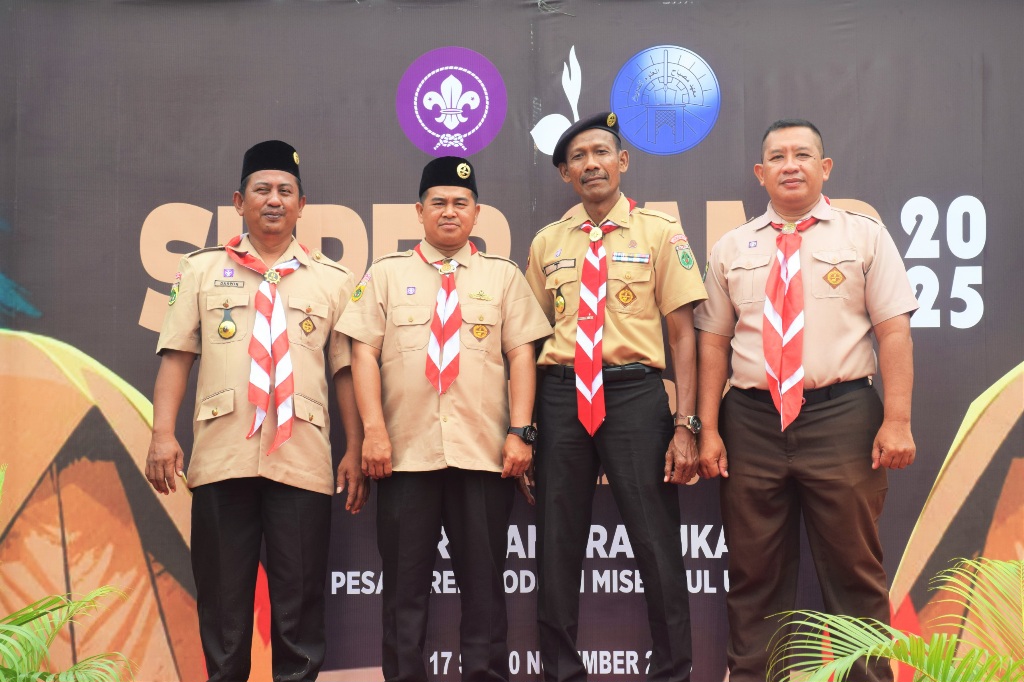 Kwarcab Gerakan Pramuka Kota Lhokseumawe Apresiasi Santri Misbahul Ulum