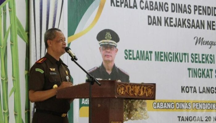 Kejaksaan Negeri Langsa Gelar Seleksi Duta Pelajar Sadar Hukum