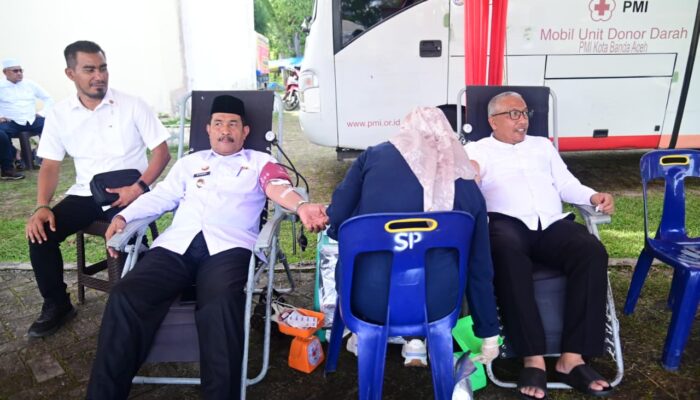 PMI Kumpulkan 69 Kantong Darah Di Uroe Lahe Ke-69 Aceh Besar