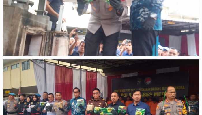 Sita 60 Kg Sabu, Wali Kota Medan Apresiasi Kinerja Kapolrestabes Medan