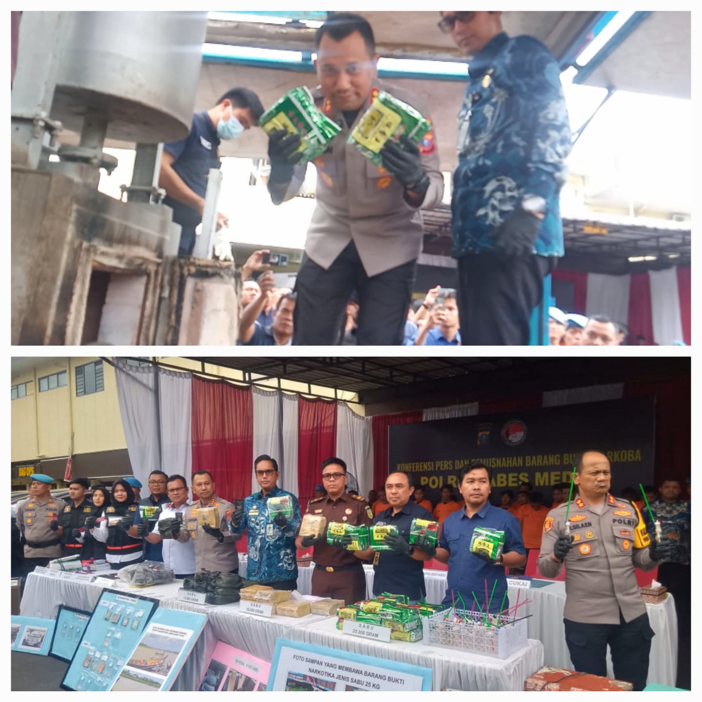 Sita 60 Kg Sabu, Wali Kota Medan Apresiasi Kinerja Kapolrestabes Medan