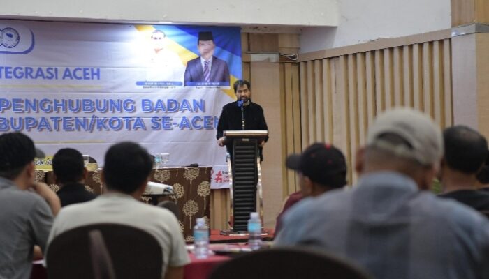 Mualem Buka Rakor Penghubung BRA Se-Aceh