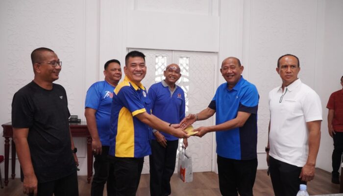 Support Kemajuan Olahraga Di Langkat, Afandin Bantu Fasilitas Untuk 10 Cabor