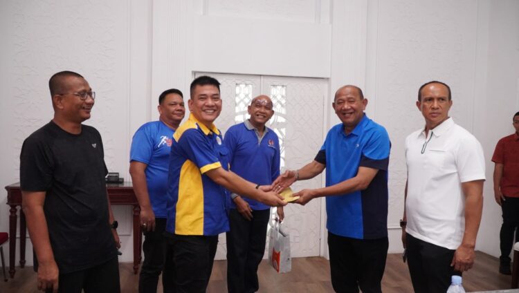 Support Kemajuan Olahraga Di Langkat, Afandin Bantu Fasilitas Untuk 10 Cabor