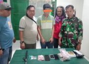 Pengedar Sabu Diringkus Intel Kodim 0212/TS Di Batahan