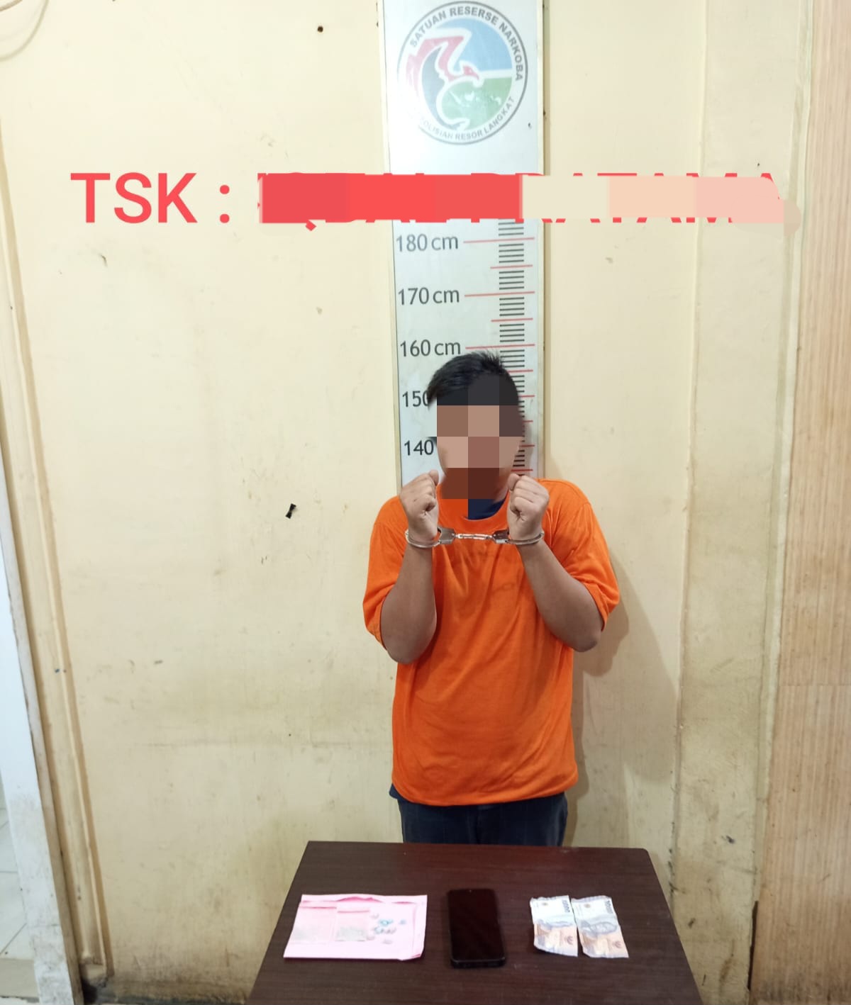 Polisi Langkat Tangkap Pelaku  Narkotika Jenis  Ekstasi