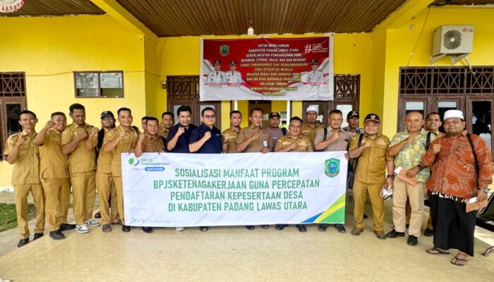 BPJS Ketenagakerjaan Padangsidimpuan Roadshow Sosialisasi Di Padanglawas Utara