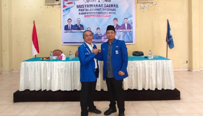 Lewat Aklamasi, Hatta Usman Rangkuty Resmi Pimpin DPD PAN Madina